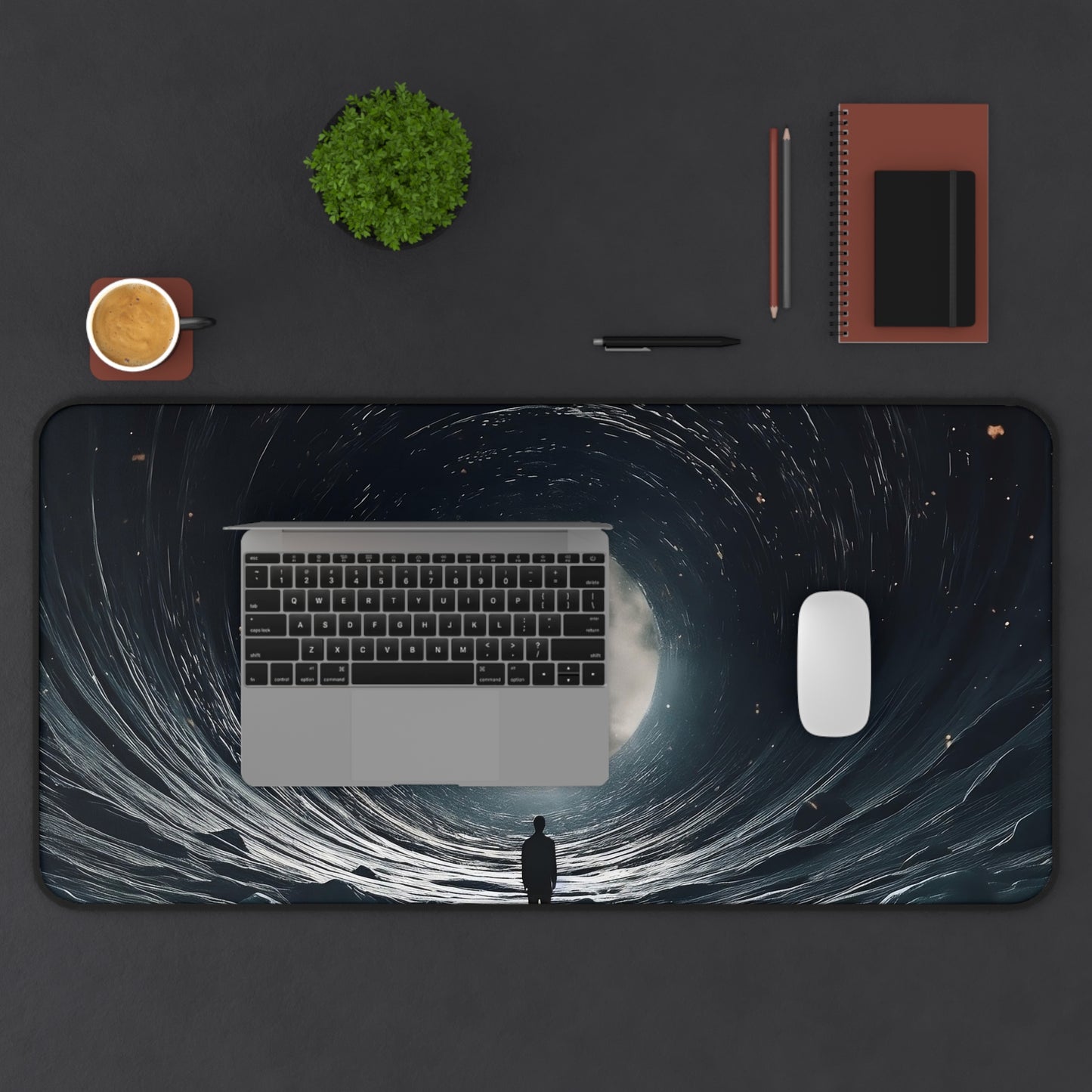 Cosmic Desk Mat - Mouse Pad, Gaming Accessory, Home Office Decor, Astronomical Gift, Starry Landscape