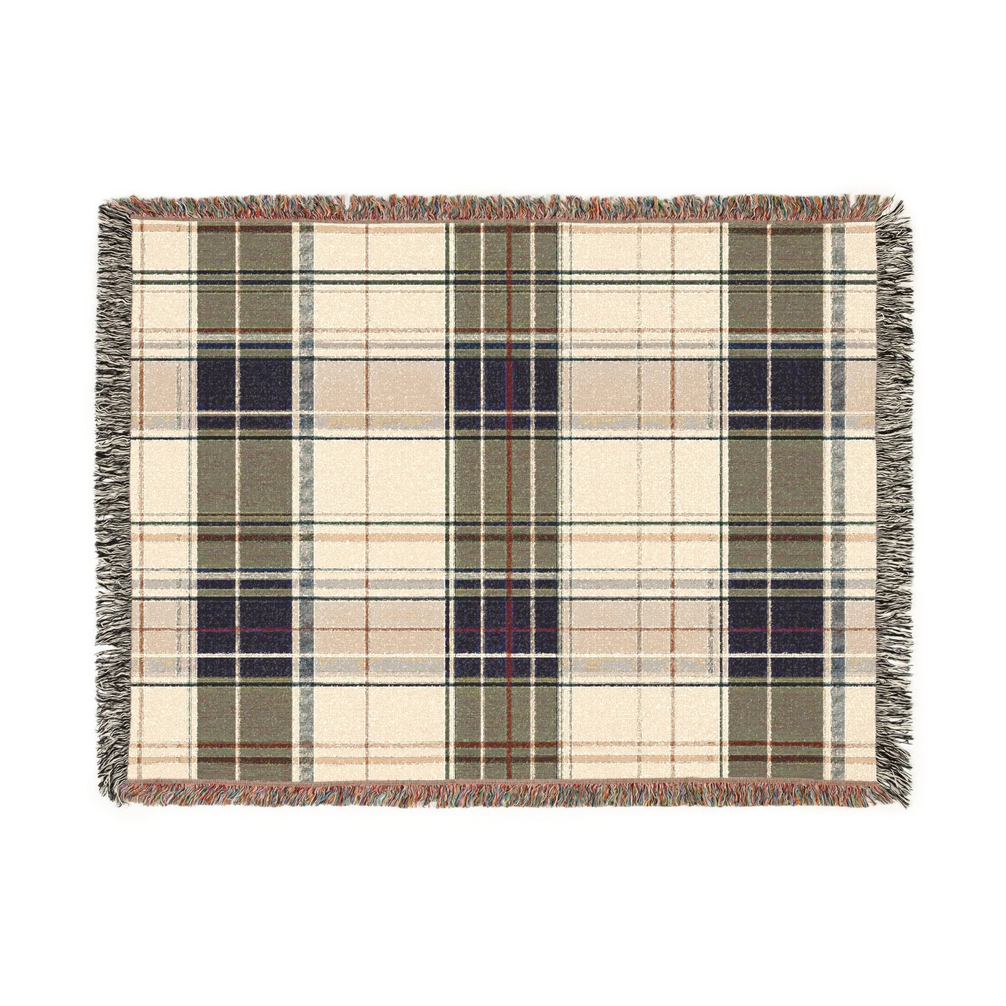 Cozy Woven Blanket, Soft Throw, Home Decor, Gift for Him or Her, Plaid Blanket, Perfect for Winter