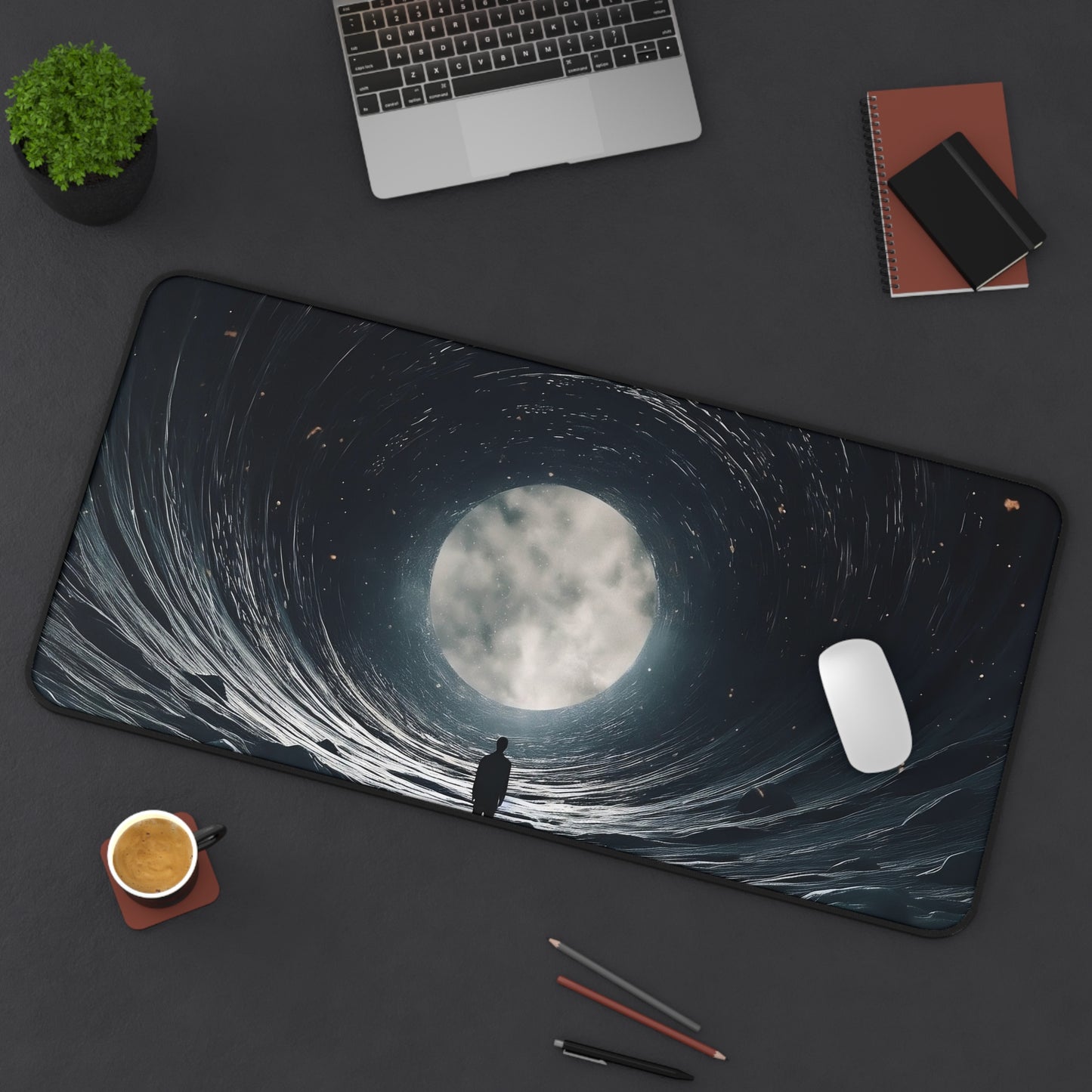 Cosmic Desk Mat - Mouse Pad, Gaming Accessory, Home Office Decor, Astronomical Gift, Starry Landscape