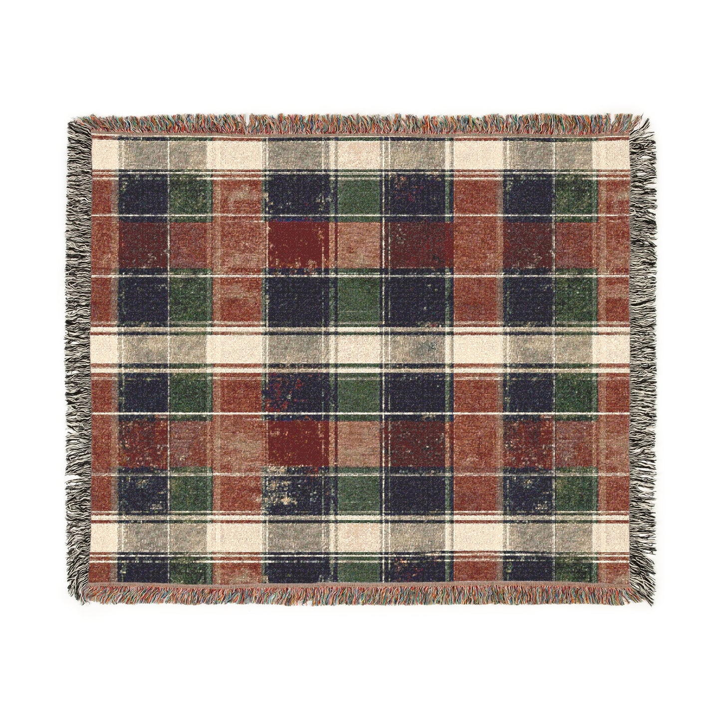 Cozy Woven Blanket | Warm Throw for Home, Perfect for Autumn, Winter, Gifts, Living Room Decor, Plaid Pattern Accent