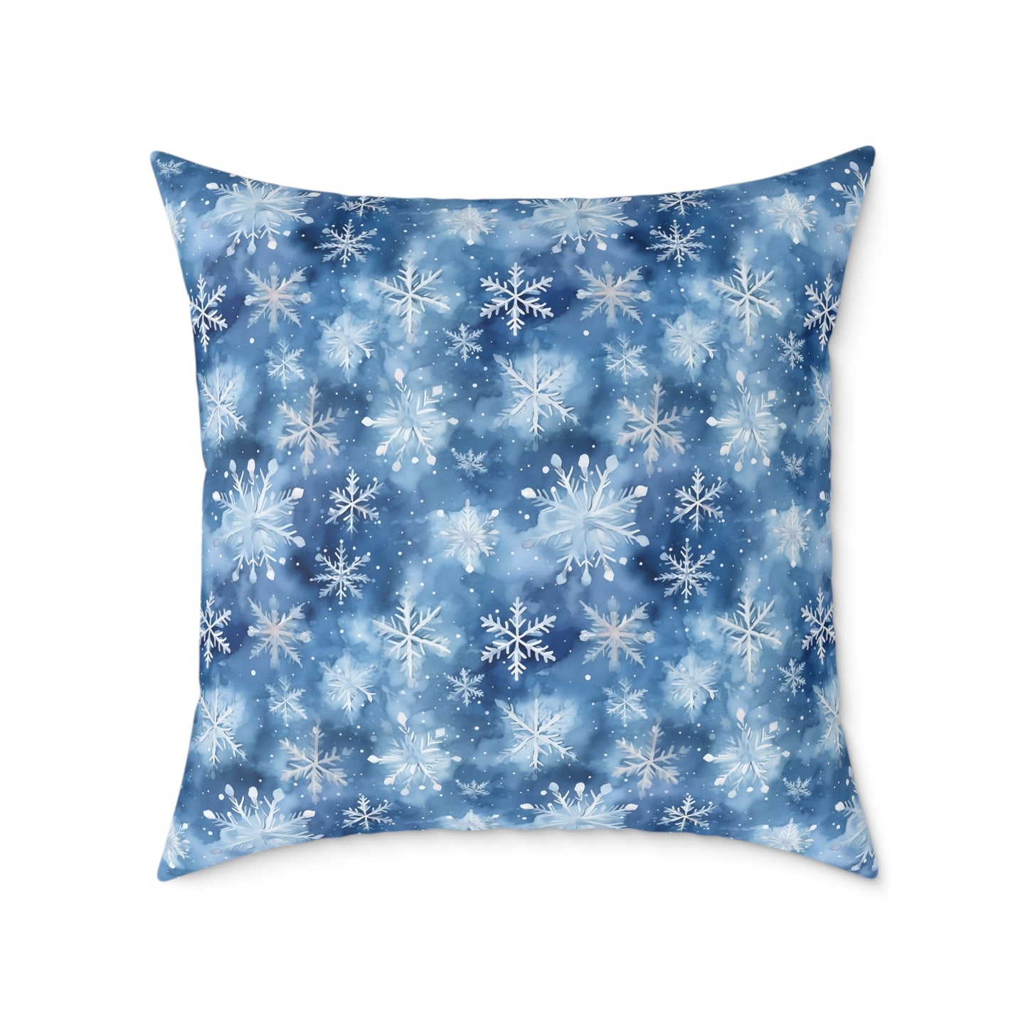 Winter Wonderland Snowflake Pillow | Cozy Home Decor, Seasonal Accent Cushion, Holiday Gift, Decorative Throw Pillow