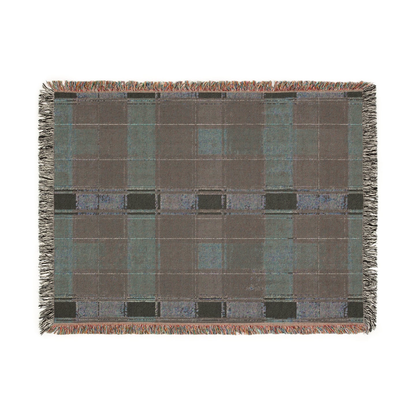 Cozy Woven Blanket | Warm Throw for Home, Perfect for Autumn, Winter, Gifts, Living Room Decor, Plaid Pattern Accent