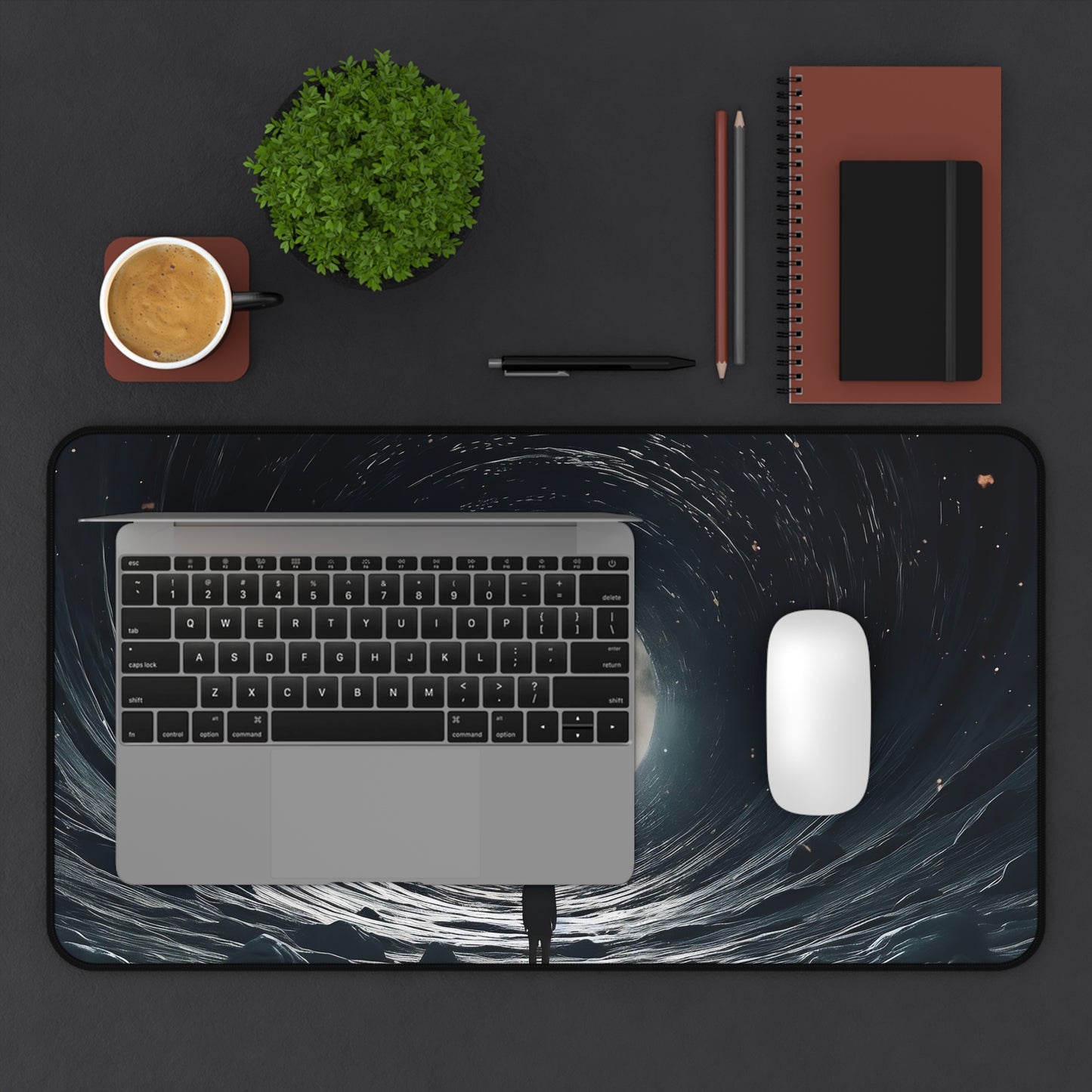 Cosmic Desk Mat - Mouse Pad, Gaming Accessory, Home Office Decor, Astronomical Gift, Starry Landscape
