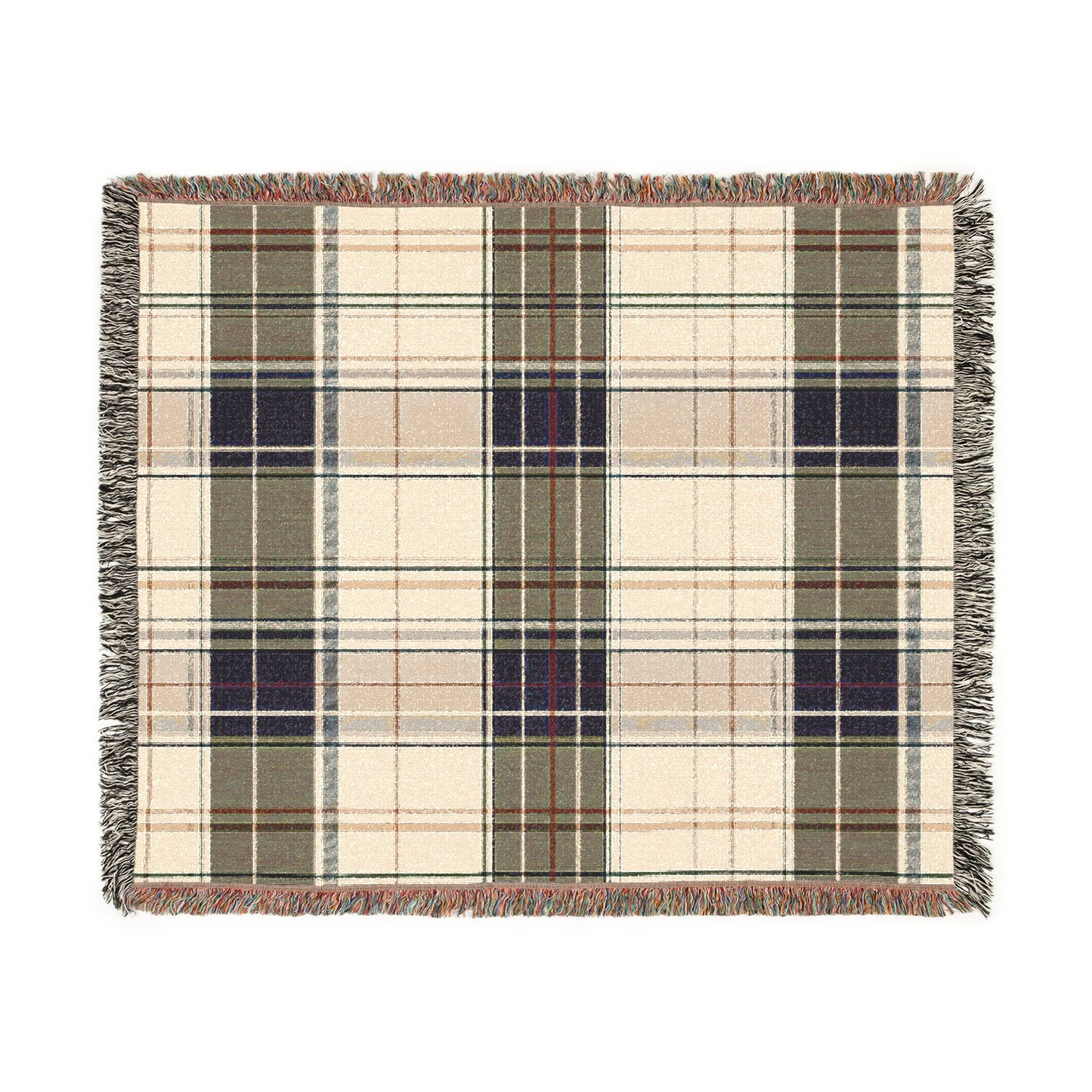 Cozy Woven Blanket, Soft Throw, Home Decor, Gift for Him or Her, Plaid Blanket, Perfect for Winter