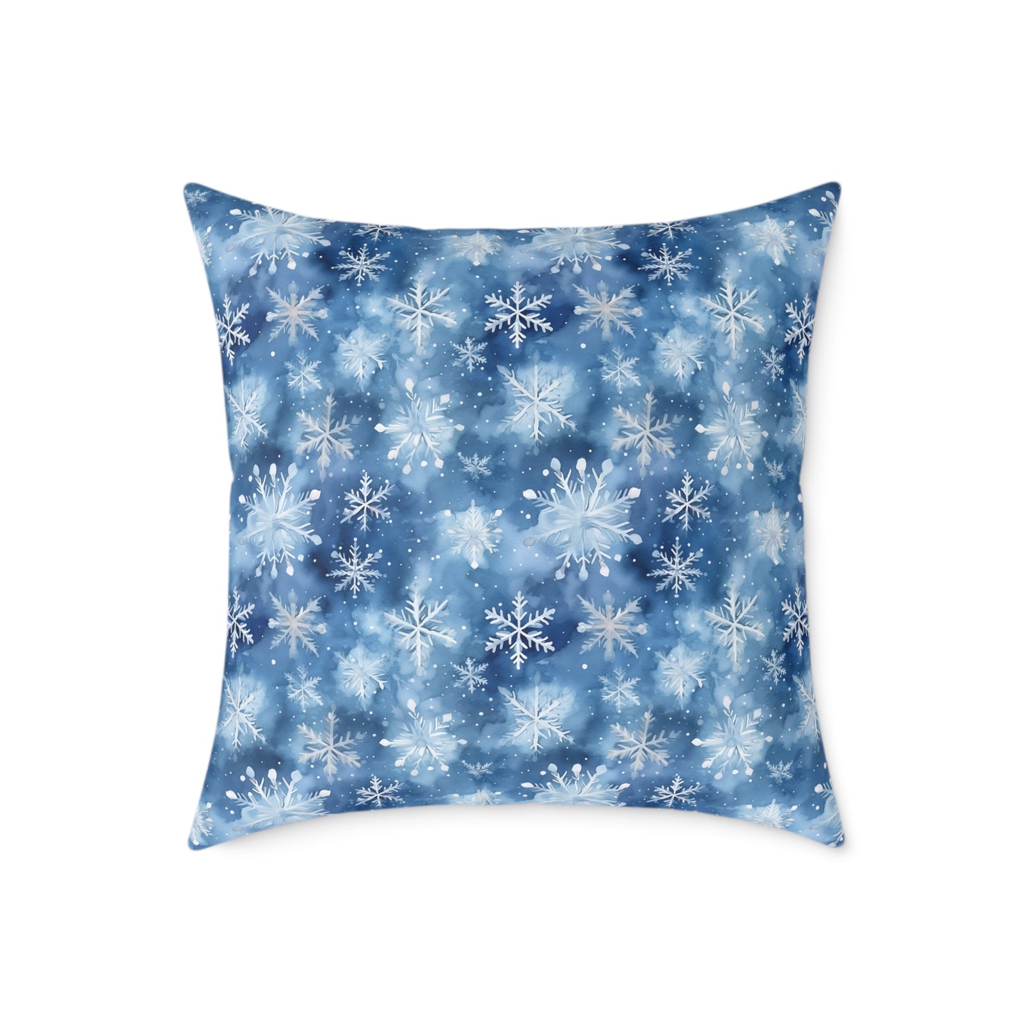 Winter Wonderland Snowflake Pillow | Cozy Home Decor, Seasonal Accent Cushion, Holiday Gift, Decorative Throw Pillow