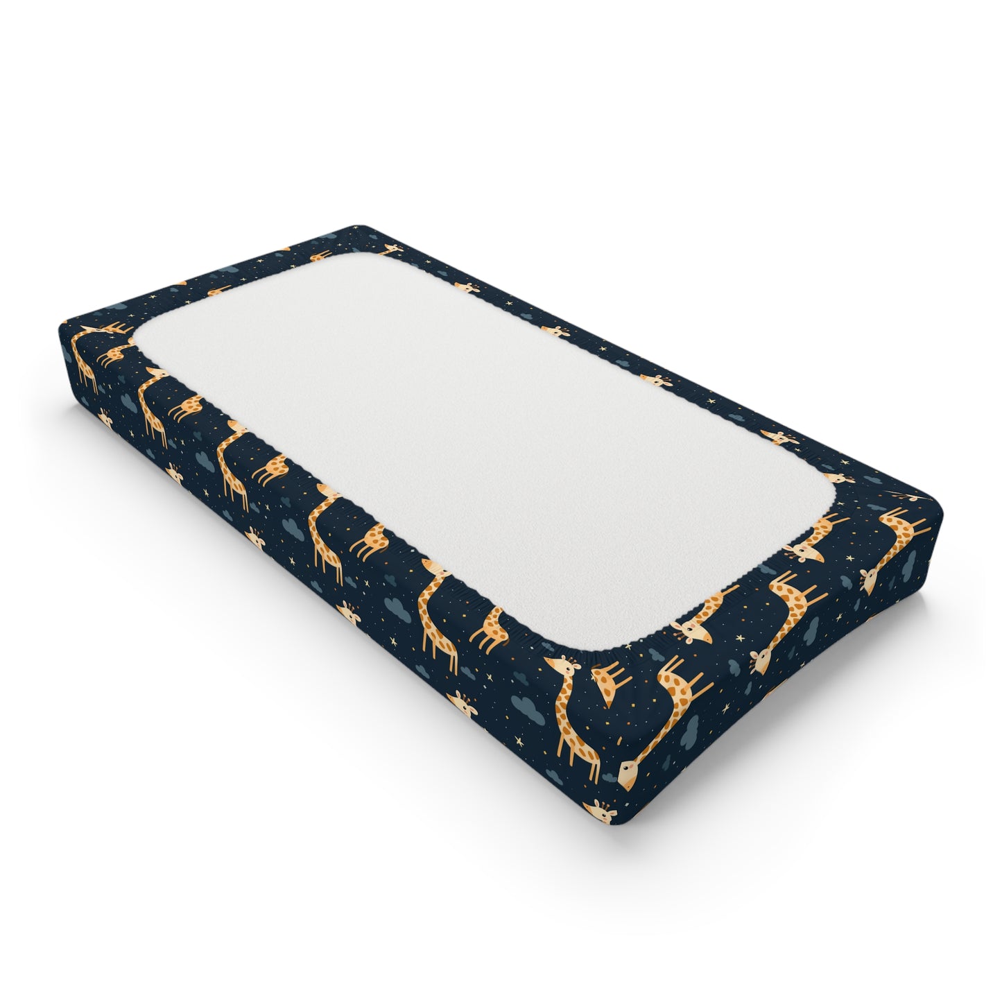 Giraffe Print Baby Changing Pad Cover | Soft Nursery Essential, Newborn Gift, Baby Shower Idea, Jungle Theme