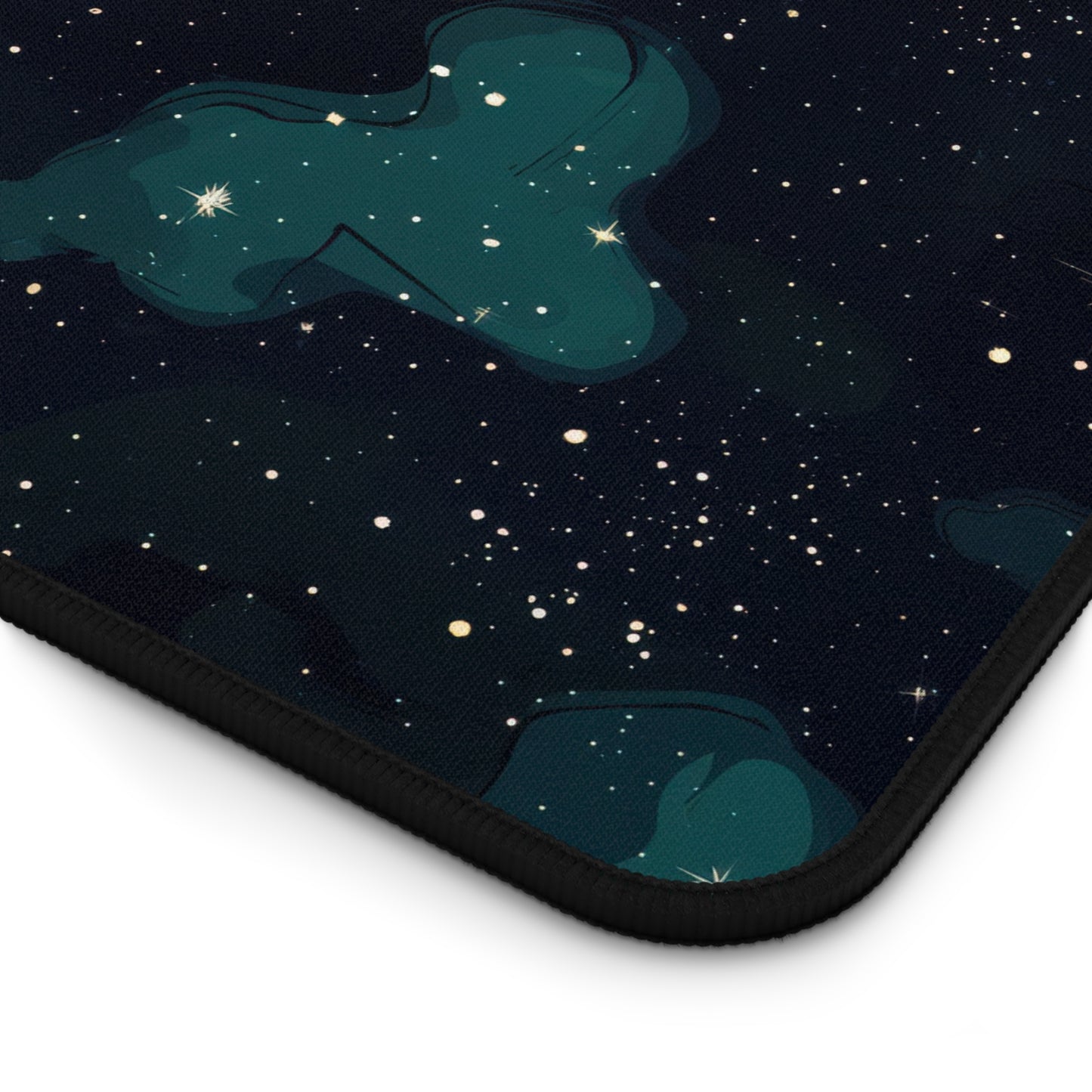 Cosmic Desk Mat, Galaxy Mouse Pad for Home Office, Gift for Space Lovers, Galaxy Decor, Astronomy Desk Accessories