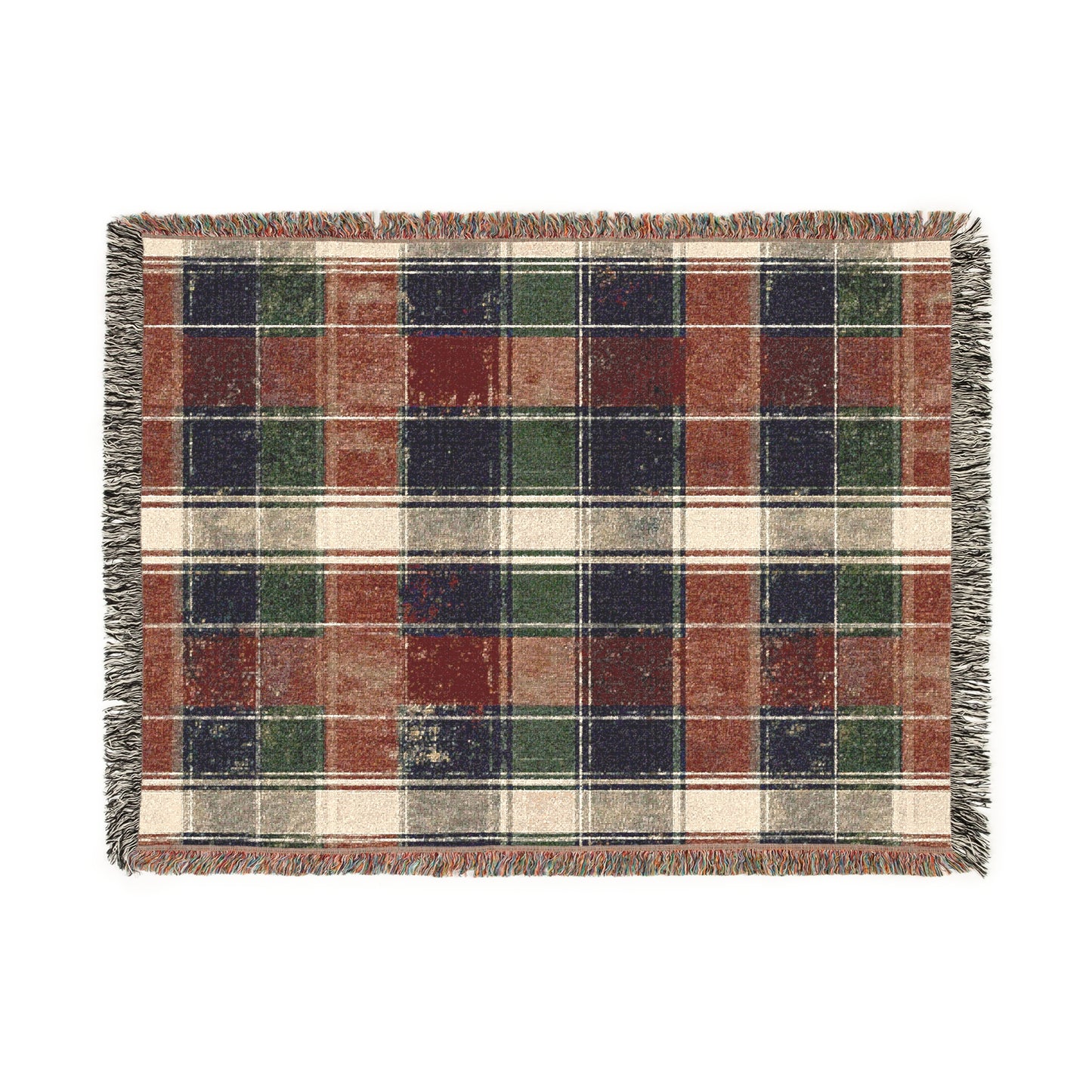 Cozy Woven Blanket | Warm Throw for Home, Perfect for Autumn, Winter, Gifts, Living Room Decor, Plaid Pattern Accent