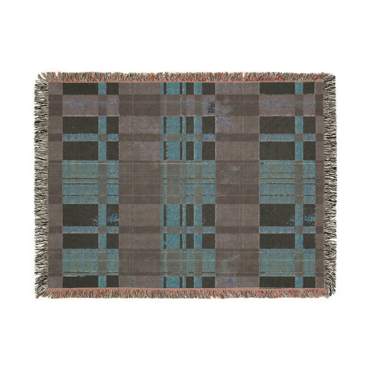 Cozy Woven Blanket, Warm Throw, Home Decor, Plaid Pattern, Gift for Her, Perfect for Cozy Nights