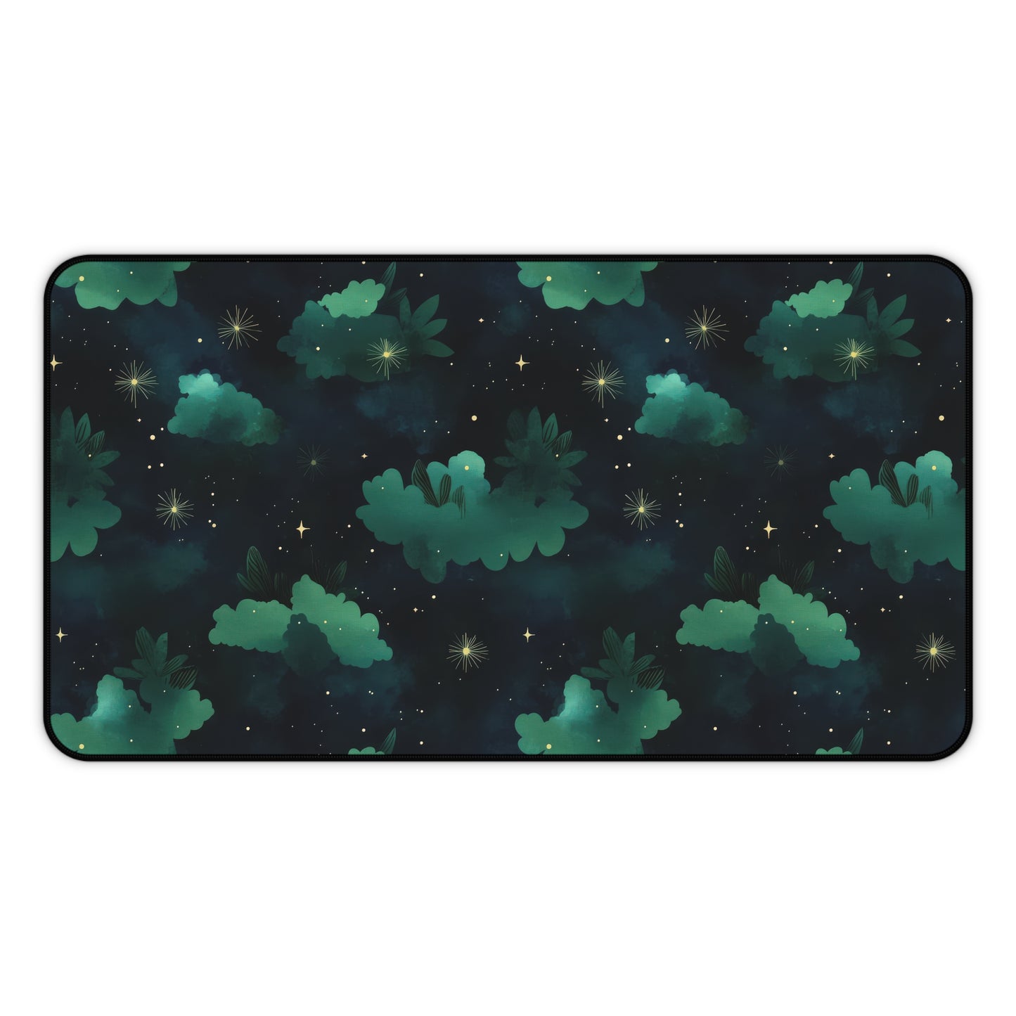 Celestial Forest Desk Mat | Gaming, Office Decor, Gift for Astronomers, Astrology Enthusiasts, Home Workspace