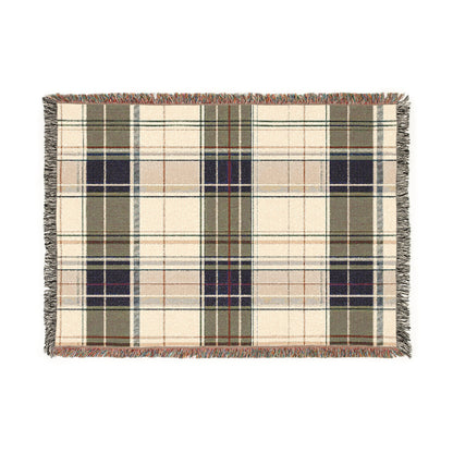Cozy Woven Blanket, Soft Throw, Home Decor, Gift for Him or Her, Plaid Blanket, Perfect for Winter