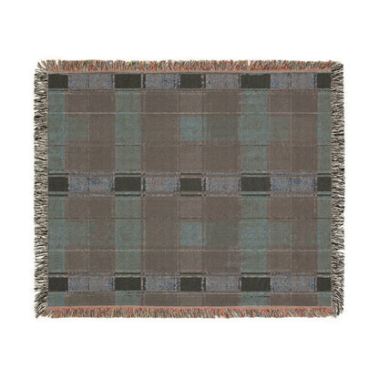 Cozy Woven Blanket | Warm Throw for Home, Perfect for Autumn, Winter, Gifts, Living Room Decor, Plaid Pattern Accent