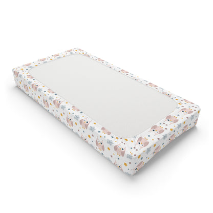 Owl Changing Pad Cover – Soft Baby Nursery Cover, Cute Animal Baby Changing Pad Cover | Nursery Decor, Baby Shower Gift, Soft & Cozy, Unique Design, Infant Essentials