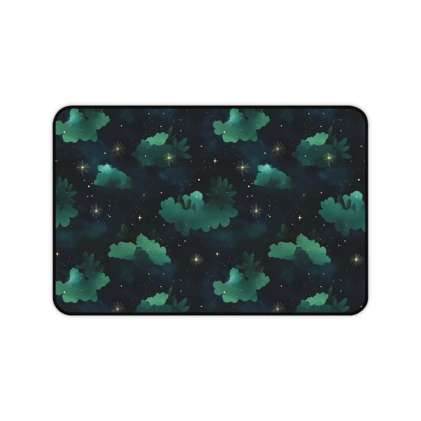 Celestial Forest Desk Mat | Gaming, Office Decor, Gift for Astronomers, Astrology Enthusiasts, Home Workspace