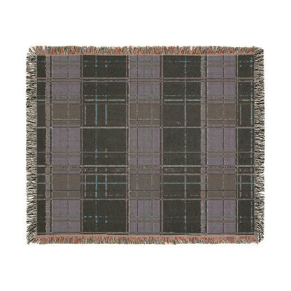 Cozy Woven Blanket, Soft Throw, Home Decor, Gift for Him or Her, Plaid Blanket, Perfect for Winter