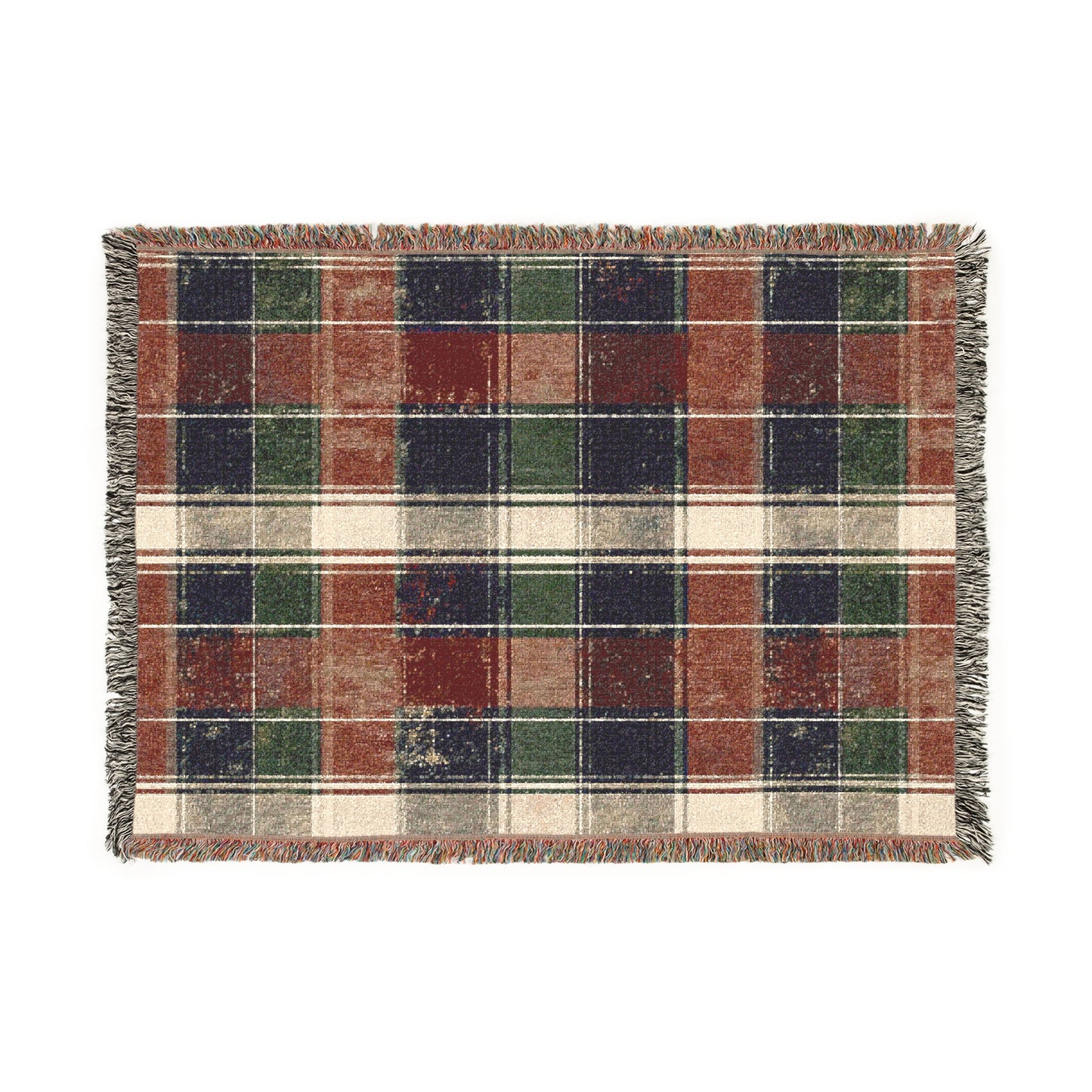 Cozy Woven Blanket | Warm Throw for Home, Perfect for Autumn, Winter, Gifts, Living Room Decor, Plaid Pattern Accent