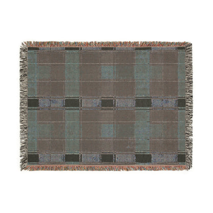 Cozy Woven Blanket | Warm Throw for Home, Perfect for Autumn, Winter, Gifts, Living Room Decor, Plaid Pattern Accent