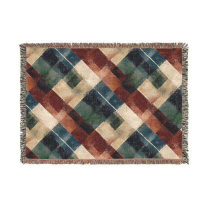 Cozy Decorative Woven Blanket - Perfect for Autumn Décor, Home Snuggles, Gifts, Outdoor Picnics, and Layering