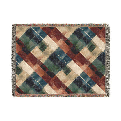 Cozy Decorative Woven Blanket - Perfect for Autumn Décor, Home Snuggles, Gifts, Outdoor Picnics, and Layering