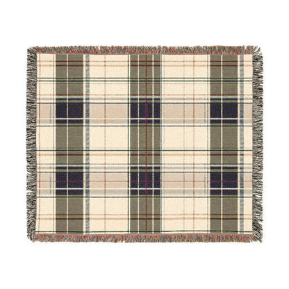 Cozy Woven Blanket, Soft Throw, Home Decor, Gift for Him or Her, Plaid Blanket, Perfect for Winter