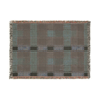 Cozy Woven Blanket | Warm Throw for Home, Perfect for Autumn, Winter, Gifts, Living Room Decor, Plaid Pattern Accent