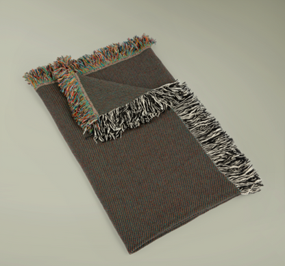 Cozy Woven Blanket | Perfect for Home Decor, Gifts, Relaxation, Picnics, and Seasonal Celebrations