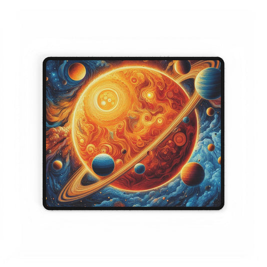 Celestial Desk Mat - Cosmic Universe Design for Gaming, Office Decor, Astronomy Lover Gift, Ergonomic Workspace, Home Office Essential