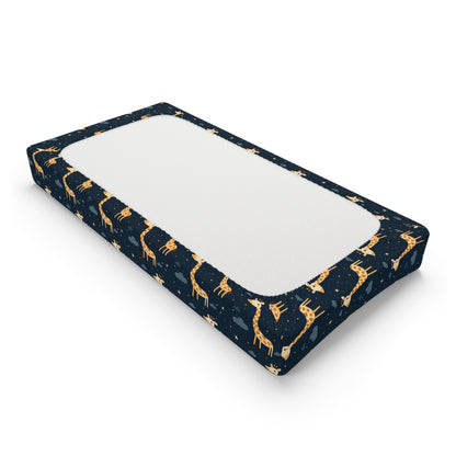 Giraffe Print Baby Changing Pad Cover | Soft Nursery Essential, Newborn Gift, Baby Shower Idea, Jungle Theme