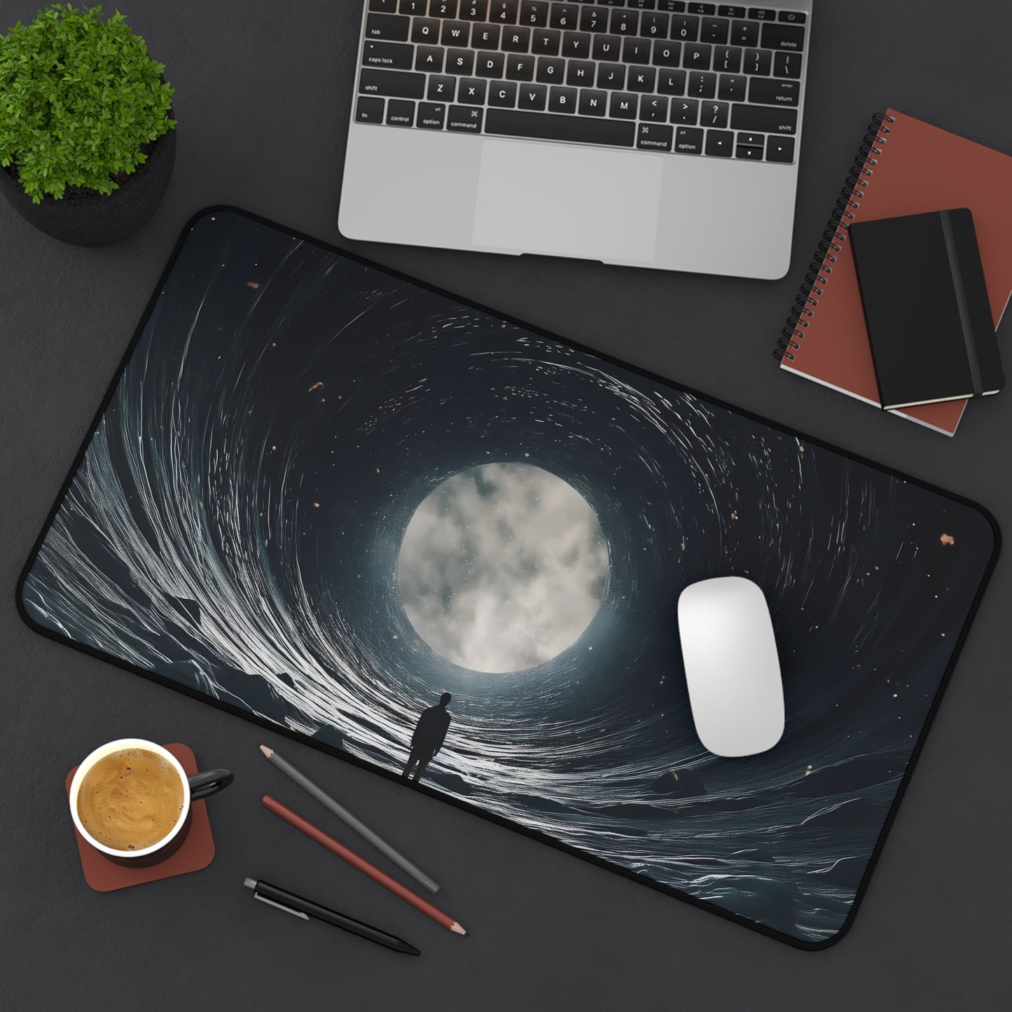 Cosmic Desk Mat - Mouse Pad, Gaming Accessory, Home Office Decor, Astronomical Gift, Starry Landscape