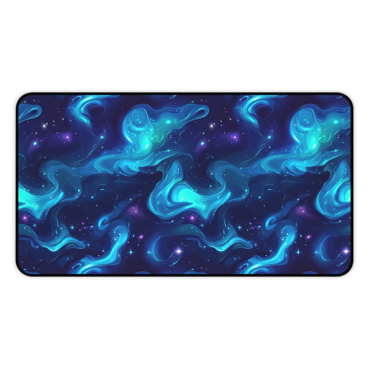 Galactic Desk Mat - Cosmic Office Decor, Gaming, Home Office Accessory, Unique Gift for Astronomers, Starry Pattern, Desk Accessories