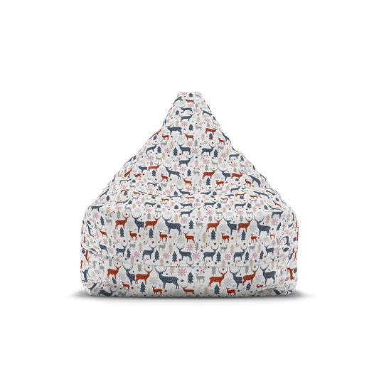 Cozy Pet-Themed Bean Bag Chair Cover - Perfect for Kids' Rooms, Dog Lovers, Animal Decor, Playrooms, Gift for Pet Owners