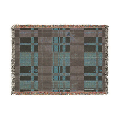 Cozy Woven Blanket, Warm Throw, Home Decor, Plaid Pattern, Gift for Her, Perfect for Cozy Nights