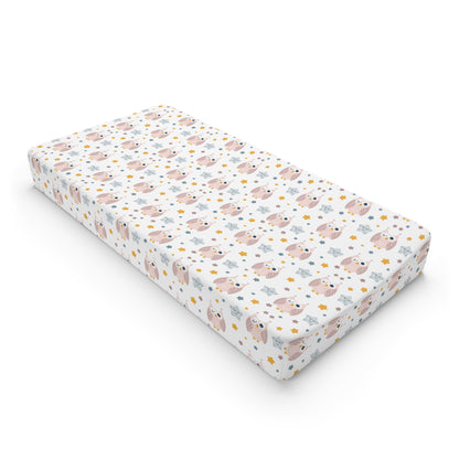 Owl Changing Pad Cover – Soft Baby Nursery Cover, Cute Animal Baby Changing Pad Cover | Nursery Decor, Baby Shower Gift, Soft & Cozy, Unique Design, Infant Essentials