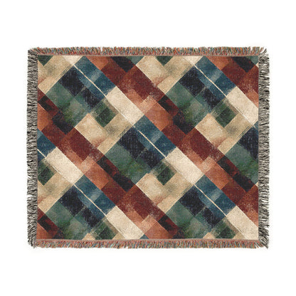 Cozy Decorative Woven Blanket - Perfect for Autumn Décor, Home Snuggles, Gifts, Outdoor Picnics, and Layering