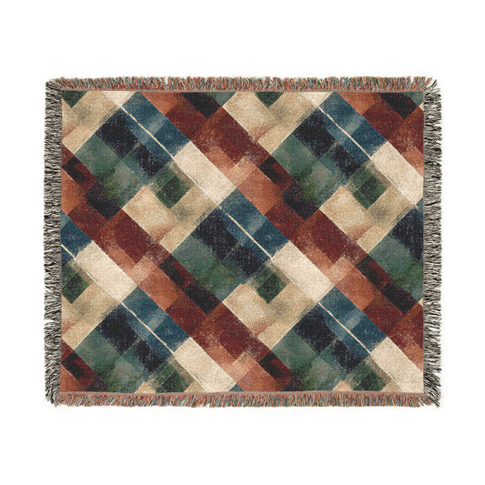Cozy Decorative Woven Blanket - Perfect for Autumn Décor, Home Snuggles, Gifts, Outdoor Picnics, and Layering