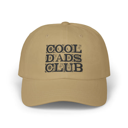 Cool Dads Club Cap - Vintage Style Hat, Father's Day Gift, Dad Life Apparel, Unisex Adjustable Cap, Casual Everyday Wear