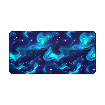 Galactic Desk Mat - Cosmic Office Decor, Gaming, Home Office Accessory, Unique Gift for Astronomers, Starry Pattern, Desk Accessories