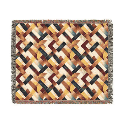 Cozy Woven Blanket, Soft Throw Blanket, Home Decor, Gift for Her, Layering Blanket, Boho Style, Autumn Decor, Warm Embrace